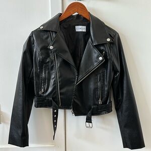 Princess Polly faux leather jacket